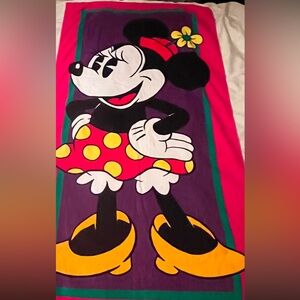 Minnie Mouse Beach Towel